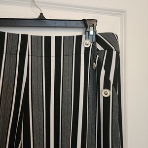 Black and white palooza pants